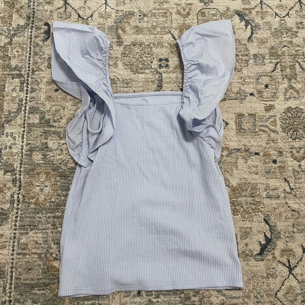 Light Blue Dress Top (M) Target - Picture 3 of 3